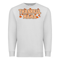 Dove Grey Thankful Mama Premium Sweatshirt - MaliasSmallBusiness