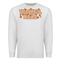 Oatmeal Heather Thankful Mama Premium Sweatshirt - MaliasSmallBusiness