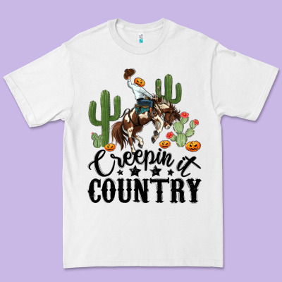 Premium Tee creepin it country rodeo
