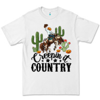 White creepin it country rodeo Premium Tee - MaliasSmallBusiness