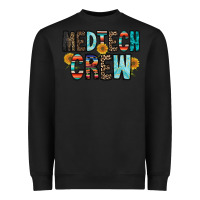 Black medtech crew Heavyweight Sweatshirt - RacoonDesign