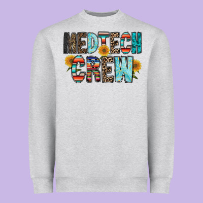 Medtech Crew Heavyweight Sweatshirt Designed By Racoondesign