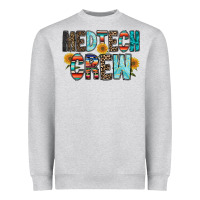 Heather Grey medtech crew Heavyweight Sweatshirt - RacoonDesign