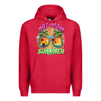 Cardinal hot mom summer Premium Hoodie - BarkalooDesign