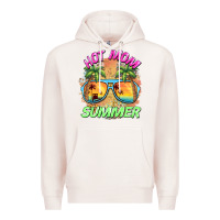 Pale Pink hot mom summer Premium Hoodie - BarkalooDesign