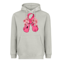 Moon Dust breast cancer with boxing gloves Heavyweight Hoodie - MaliasSmallBusiness