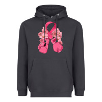 Smoke breast cancer with boxing gloves Heavyweight Hoodie - MaliasSmallBusiness