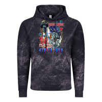 Cloud Black Dead inside but it's the 4th of July Vintage Hoodie - CowGirlArtShop