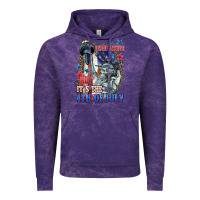 Cloud Purple Dead inside but it's the 4th of July Vintage Hoodie - CowGirlArtShop
