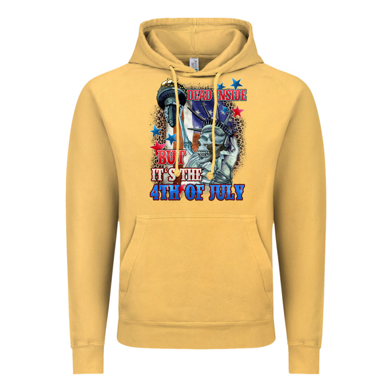 Dead Inside But It's The 4th Of July Vintage Hoodie by CowGirlArtShop | Teevron