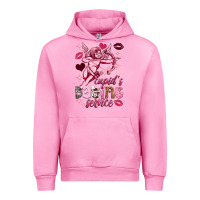 Fuchsia Pink Cupid's dating service Valentine's Day Urban Hoodie - HowdyJamesFarm