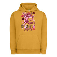 Pigment Peanut Butter Cupid's dating service Valentine's Day Urban Hoodie - HowdyJamesFarm