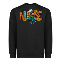 Black nurse western Heavyweight Sweatshirt - RacoonDesign