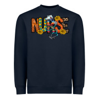 Navy nurse western Heavyweight Sweatshirt - RacoonDesign
