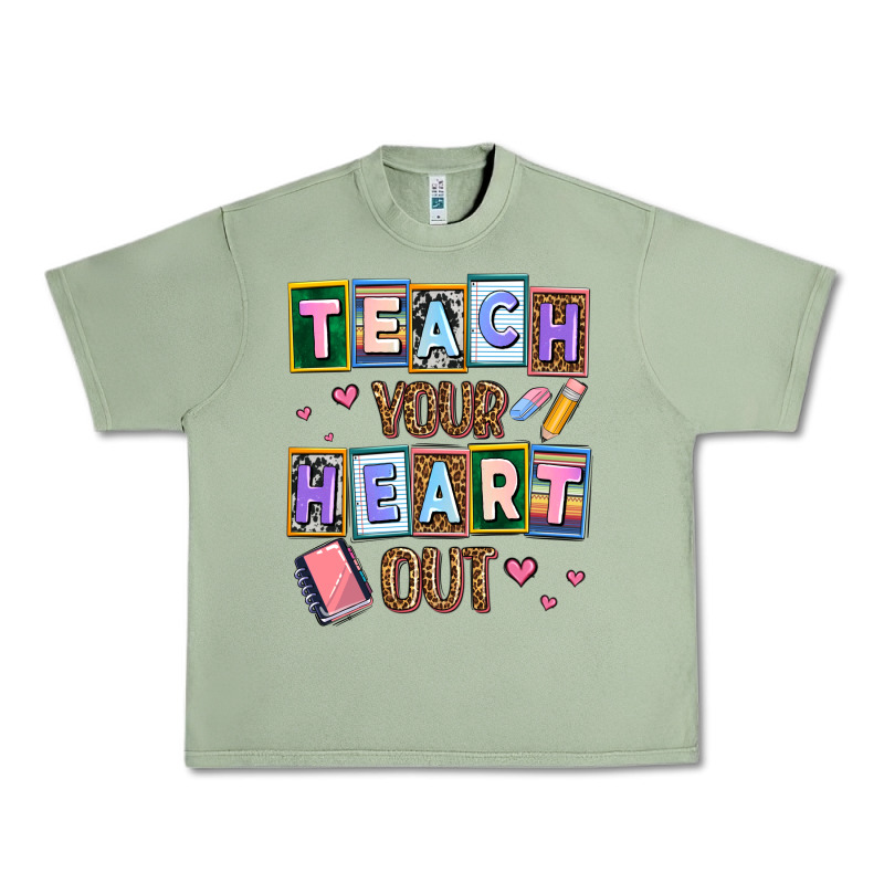 Teach Your Heart Out Urban Heavy Tee by AdoDesignShop | Teevron