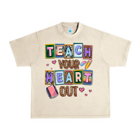 Sandshell teach your heart out Urban Heavy Tee - AdoDesignShop