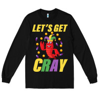 Black Let's Get Cray Long Sleeve Tee - Bettercallsaul