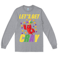 Heather Grey Let's Get Cray Long Sleeve Tee - Bettercallsaul