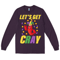 Plum Let's Get Cray Long Sleeve Tee - Bettercallsaul
