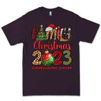 Plum family christmas 2023 making memories together Premium Tee - MaliasSmallBusiness