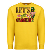 Lemon Let's get crackin Christmas Premium Sweatshirt - NancyCooperArtShop