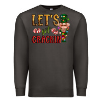 Smoke Let's get crackin Christmas Premium Sweatshirt - NancyCooperArtShop