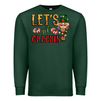 Sports Green Let's get crackin Christmas Premium Sweatshirt - NancyCooperArtShop