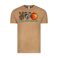 Vintage Camel peace love basketball Vintage Tee - CowhideDigitalArt