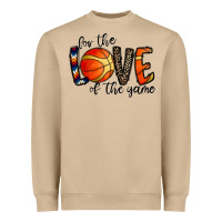 Mushroom for the love of the game basketball Heavyweight Sweatshirt - CowhideDigitalArt