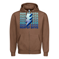 Chestnut mom of both boys Zipper Hoodie - MaliasSmallBusiness