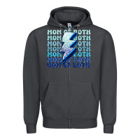 Smoke mom of both boys Zipper Hoodie - MaliasSmallBusiness