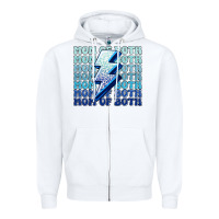 White mom of both boys Zipper Hoodie - MaliasSmallBusiness
