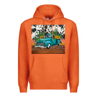 Carrot western farm truck cactus and sunflowers Premium Hoodie - Jasminsmagicworld