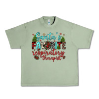 Oil Green santa s favorite respiratory therapist Urban Heavy Tee - JahusDesignShop