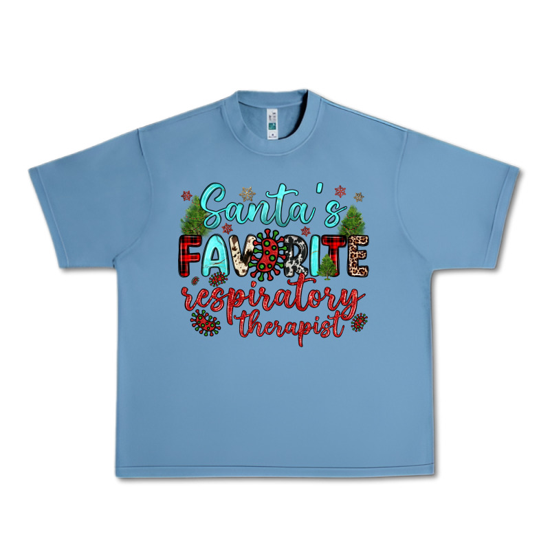 Santa S Favorite Respiratory Therapist Urban Heavy Tee by JahusDesignShop | Teevron