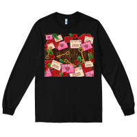 Black love letters tumbler Long Sleeve Tee - AdoDesignShop