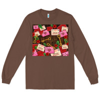 Chestnut love letters tumbler Long Sleeve Tee - AdoDesignShop
