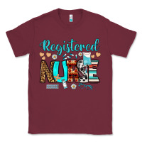 Burgundy registered nurse Classic Tee - BundleAndBundleShop
