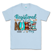 Dusty Blue registered nurse Classic Tee - BundleAndBundleShop