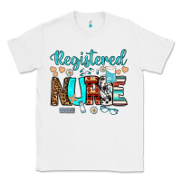 White registered nurse Classic Tee - BundleAndBundleShop
