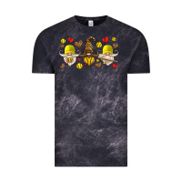 Cloud Black softball gnome Vintage Tee - HRA Design Shop