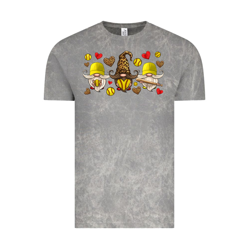 Softball Gnome Vintage Tee by HRA Design Shop | Teevron