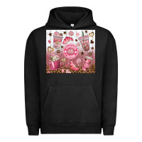 Pigment Black cafecito y chisme with leopard tumbler tbs Urban Hoodie - TumblerDesignByShophia