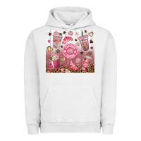 Pigment Lunar Rock cafecito y chisme with leopard tumbler tbs Urban Hoodie - TumblerDesignByShophia