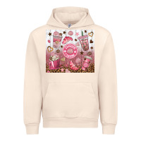 Sandshell cafecito y chisme with leopard tumbler tbs Urban Hoodie - TumblerDesignByShophia