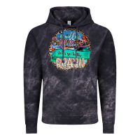 Cloud Black Hello Summer Let's Go To The Beach Vintage Hoodie - SublimationCraftShop