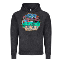 Vintage Black Hello Summer Let's Go To The Beach Vintage Hoodie - SublimationCraftShop