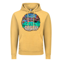 Vintage Mustard Hello Summer Let's Go To The Beach Vintage Hoodie - SublimationCraftShop