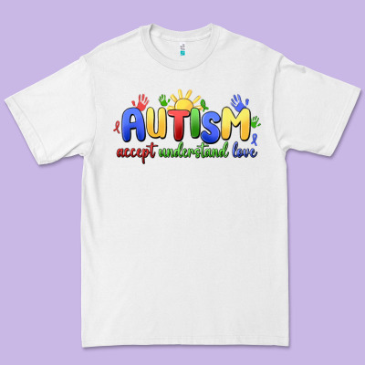 Premium Tee autism accept understand love