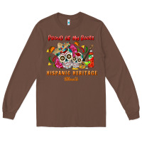 Chestnut proud of my roots Long Sleeve Tee - BundleAndBundleShop